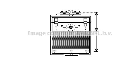 AVA QUALITY COOLING Eļļas radiators, Motoreļļa BW3400